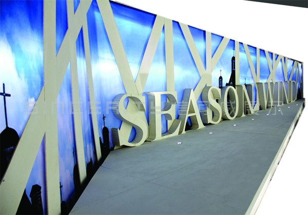 季候風展臺設計現場圖 季候風展臺設計現場圖