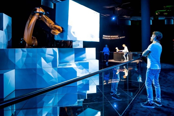 機器人企業展廳設計案例