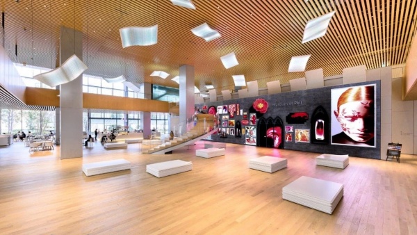 美妝企業(yè)展廳設計案例分享