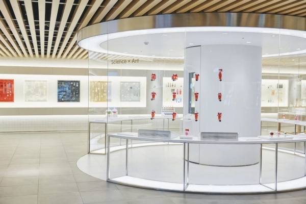 美妝企業(yè)展廳設計案例分享