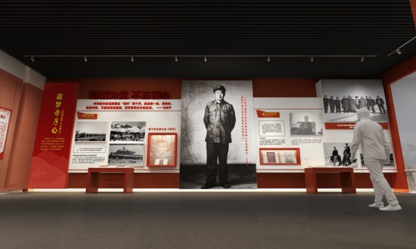 時(shí)代楷模尕布龍紀(jì)念館展陳設(shè)計(jì)