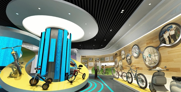 自行車(chē)展廳設(shè)計(jì)