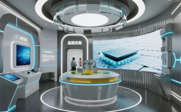 電子元件科技展廳設(shè)計(jì)