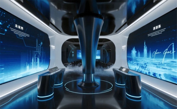 電子元件科技展廳設(shè)計(jì)