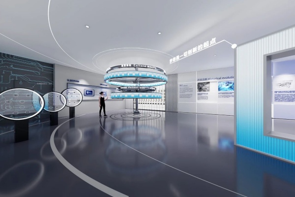 科技企業(yè)展廳設(shè)計(jì)公司