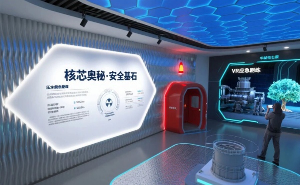 華能核電展廳設計