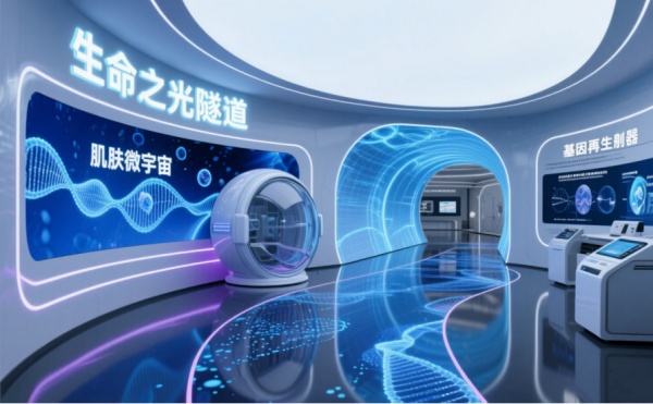 護膚品科技展廳設計