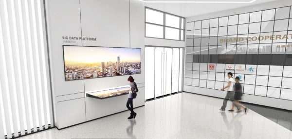 現(xiàn)代企業(yè)展廳效果設(shè)計(jì)以品牌基因重構(gòu)空間敘事邏輯