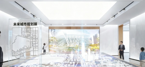 智慧互動沙盤企業(yè)展館新引擎